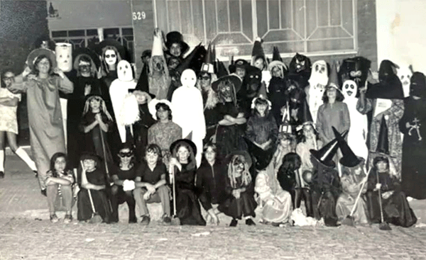 Primeiro Halloween em 1972