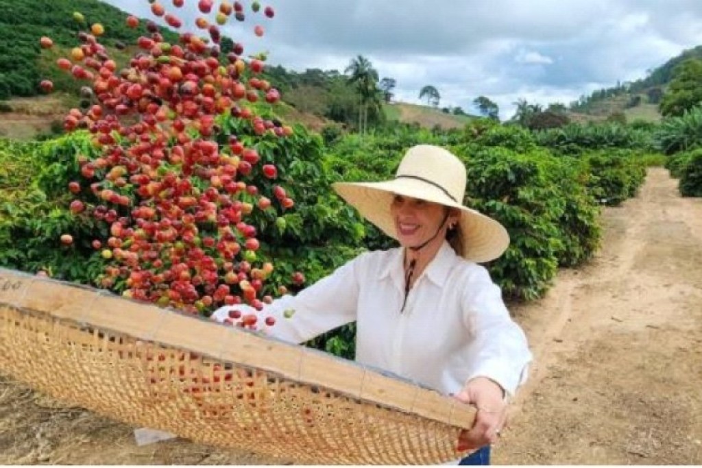 Cafeicultora Fernanda Eloise Sá de Andrade Ribeiro (Diego Vargas /