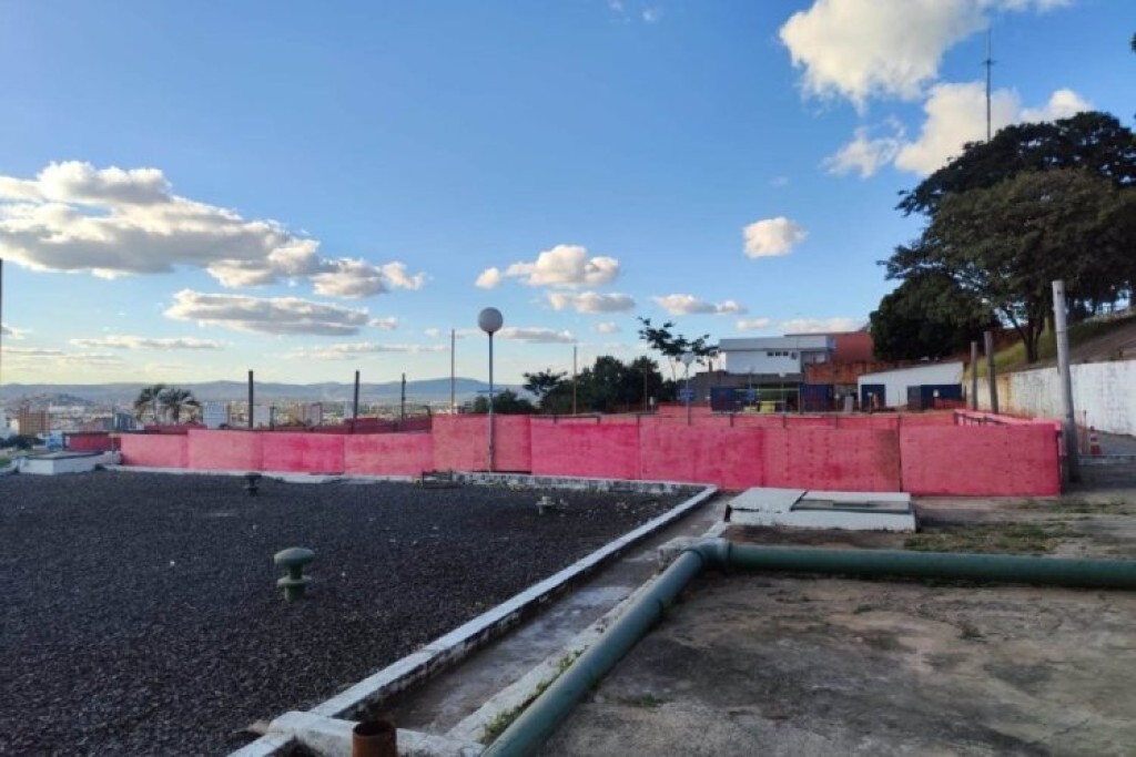 Obras na Estação de Tratamento de Água (ETA) no Bairro Morrinhos