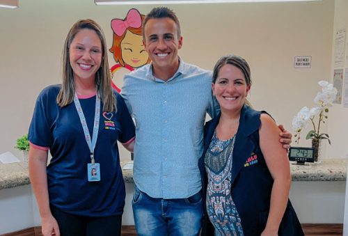 Presidente da Câmara Municipal de Poços visita a Associação Malu de Amor. Foto: Assessoria CMPC